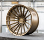 Shop Vossen HFX-4 17x9 / 6x135 (Ford F-150 | SUVS | F-150 Raptor) / ET0 / Super Deep / 87.1 / Satin Bronze Wheel - HFX4-7F73 at DragRacingWheels.com. Performance focused design, lightweight construction, and professional order review before shipment.