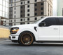 Shop Vossen HFX-4 24x10 / 6x135 (Ford F-150 | SUVS | F-150 Raptor) / ET35 / Deep / 87.1 / Satin Bronze Wheel - HFX4-4F43 at DragRacingWheels.com. Performance focused design, lightweight construction, and professional order review before shipment.