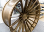 Shop Vossen HFX-4 22x10 / 6x139.7 (GM 1500 | SUVs | Ram 1500 6-Lug) / ET-18 / Super Deep / 106.1 / Satin Bronze Wheel - HFX4-2G29 at DragRacingWheels.com. Performance focused design, lightweight construction, and professional order review before shipment.