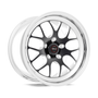 Weld Racing RT-S S77 18x8 / 5x120mm BP / 6.2in. BS Black Drag Wheel (Medium Pad) - Non-Beadlock - 77MB8080N62A for Pontiac GTO 2004-2006, Pontiac G8 2008-2009