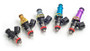 Injector Dynamics 1340cc Injectors - 60mm Length - 14mm Purple Top - 14mm Lower O-Ring (Set of 4) - 1300.60.14.14.4