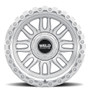Shop WELD Swift 17x9 -12 Gloss Silver Machined wheels in 5x127 and 5x114.3 at DragRacingWheels.com. Fits 2007-2026 Jeep Wrangler and 2020-2026 Gladiator. Aggressive stance, durable construction, and verified fitment before shipping.