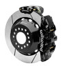 Wilwood EPB Rear Kit (AERO4) | GM 12-Bolt 2.75-inch Offset | Black Calipers | 140-16167
