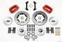 Wilwood Forged Dynalite Front Kit 11.00in Drilled Red 79-87 GM G Body