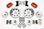 Wilwood Forged Dynalite Front Kit 12.19in Drilled Red 67-69 Camaro 64-72 Nova Chevelle