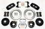 Wilwood AERO4 Rear P-Brake Kit 14.00in Chevy 12 Bolt w/ C-Clips