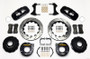 Wilwood AERO4 Rear Parking Brake Kit | Big Ford New Style 2.50-inch Offset | 140-10948-D