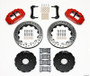 Wilwood Narrow Superlite 6R Front Hat Kit 13.06in Drill Red 2005-up Corvette C6