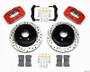 Wilwood Dynapro Radial Rear Kit 12.19in Drilled Red 2004-2006 Pontiac GTO
