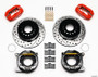 Wilwood Forged Dynalite P/S P-B Kit Drilled-Red 2005-2014 Mustang