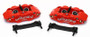 Wilwood Narrow Superlite 4R Rear Caliper & Bracket Kit - Red 97-13 C5/C6 Corvette w/ OEM Rotors