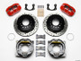 Wilwood Dynapro Low-Profile 11.00in P-Brake Kit Drill-Red New Big Ford 2.50in Offset