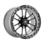 Weld Racing RT-S S70 HD Forged 17x9 / 6x5 BP / 5.9in. BS Matte Black Center Drag Wheel (Low Pad) - Black Single Beadlock #70LB7090X59F