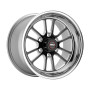 Weld Racing RT-S S70 HD Forged Aluminum 17x9.5 / 6x135 BP / 6.2in. BS  Black Center Drag Wheel (Low Pad) - 70LB7095Y62A for 2004-2026 Ford F-150