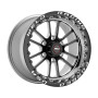 Weld Racing RT-S S70 HD Forged Aluminum 17x9.5 / 6x135 BP / 6.2in. BS  Black Center Drag Wheel (Low Pad) - Single Beadlock - 70LB7095Y62F for 2004-2026 Ford F-150