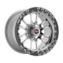 Weld Racing RT-S S70 HD Forged 17x10 / 6x135 BP / 7.2in. BS  Polished Drag Wheel (Low Pad) - Black Single Beadlock #70LP7100Y72F for 2004-2026 Ford F-150