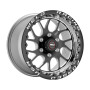 Weld Racing RT-S Twisted S78 HD Forged Aluminum 17x10 / 5x135 BP / 5.7in. BS  Black Center Drag Wheel (Medium Pad) - Single Beadlock - 78LB7100G57F for 1999-2004 Ford SVT Lightning