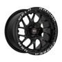 Weld Racing RT-S Twisted S78 17x12 / 5x115mm BP / 6.5in. BS Full Gloss Black Drag Wheel (Low Pad) - Black Single Beadlock - 78LB7120W65FB