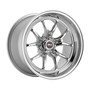 Weld Racing RT-S S85 17x4.5 / 5x4.5 BP / 2.2in. BS Polished Drag Wheel (Medium Pad) - 85MP7045A22A