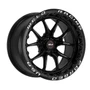 Weld Racing RT-S S85 15x10.33 / 5x4.5 BP / 6.5in. BS Full Gloss Black Drag Wheel (Medium Pad) - Black Single Beadlock MT - 85MB-510AB65FB