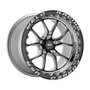 Weld Racing RT-S S85 15x11.33 / 5x115mm BP / 6.5in. BS Gloss Black Milled Drag Wheel (Medium Pad) - Black Single Beadlock MT - 85MB-511W65F for Charger Hellcat Widebody, Charger SCAT Widebody, Challenger Hellcat Widebody 2018-2023, Challenger Redeye 2018-2023, Challenger SCAT Pack Widebody 2018-2023, Challenger Demon 2018, Challenger Demon 170 2023, Challenger Super Stock 2021-2023