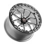 Weld Racing RT-S S85 15x11.33 / 5x115mm BP / 6.5in. BS Gloss Black Milled Drag Wheel (Medium Pad) - Black Single Beadlock MT - 85MB-511W65F for Charger Hellcat Widebody, Charger SCAT Widebody, Challenger Hellcat Widebody 2018-2023, Challenger Redeye 2018-2023, Challenger SCAT Pack Widebody 2018-2023, Challenger Demon 2018, Challenger Demon 170 2023, Challenger Super Stock 2021-2023