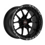 Weld Racing RT-S S85 15x12 / 5x115mm BP / 0 Offset / 6.5in. BS Full Gloss Black Drag Wheel (Medium Pad) - Black Single Beadlock MT - 85MB-512W65FB