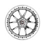 Weld Racing RT-S S85 17X10.5 | 5X120.65 | 8.3 Backspace | Polished Drag Wheel (Medium Pad) - Polished Single Beadlock - 85MP7105B83F