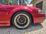 CCW D110 Matte Black Wheels / Polished Lip (Full Set) 18x9.5 +25 Offset / 18x11 +19 Offset / 5x114.3 BP / 2003-2004 Cobra SVT Mustang - ig: terminators2011s