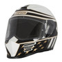 Simpson Safety Speed Bandit Full Face Helmet Americana Gold Graphics White product photo