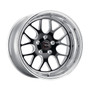 Weld Racing RT-S S77 17x11 / 5x5mm BP / 5.76in. BS / -6 Offset / Black Drag Wheel (High Pad) - #77HB7110C57A for Durango Hellcat / SRT 2021-2026, Jeep Grand Cherokee SRT 2012-2021, Jeep Trackhawk SRT 2018-2021 - Designed for Vicrez Widebody Kit Demon Style vz101924