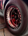 Weld Racing RT-S S71 17x11 / 5x5mm BP / 5.76in. BS / -6 Offset / Black Drag Wheel (High Pad) - Black Single Beadlock - 71HB7110C57SBL-BLACK for Durango Hellcat / SRT 2021-2026, Jeep Grand Cherokee SRT 2012-2021, Jeep Trackhawk SRT 2018-2021 - Designed for Vicrez Widebody Kit Demon Style vz101924