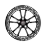 Weld Racing RT-S S70 17x11 / 5x5mm BP / 5.76in. BS / -6 Offset / Black Drag Wheel (High Pad) - Black Single Beadlock - 70HB7110C57SBL-BLACK for Durango Hellcat / SRT 2021-2026, Jeep Grand Cherokee SRT 2012-2021, Jeep Trackhawk SRT 2018-2021 - Designed for Vicrez Widebody Kit Demon Style vz101924