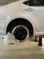 2012 Lexus ISF with Forgestar D5 17x10 +50 5x4.5 Wheels on Nitto NT555r P275/40R17 Tires