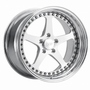 CCW SA50 Polished Wheels (Full Set) 18x9.5 +25 Offset / 18x11 +19 Offset / 5x114.3 BP / 2003-2004 Cobra SVT Mustang & Mach 1 / 2001 Bullitt / 1999-2004 Mustang GT & V6
