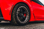 Forgestar D5 Beadlock Gloss Black Wheel w/Machined Lip + Dual Knurling 18x12 +56 5x4.75BC for 2014-2019 Corvette C7 Z06 #BEAD1812D5BLKMC565475 F00182063P56