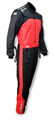 Impact Racing Mini Racer 2.4 Youth Driving Suit - SFI 3.3A/5, Double Layer Aramid Black and Red product photo