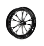 Weld Racing V-Series 1-Piece 17x2.25 / Anglia Spindle MT / 1.13in. BS Black Drag Wheel - Non-Beadlock #84B-17000