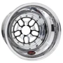 Billet Specialties Comp 7 Non-BeadLock 16x16 5x4.75 BC 4.00in BS Black Anodized Drag Wheel BCS076166140