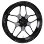 Billet Specialties Comp 7 Front Runner 17x2.125 Anglia/Lamb Spindle Mount Black Anodized Drag Wheel CSFB7721AN