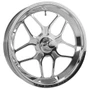Billet Specialties Comp 7 Front Runner 17x3.5 Anglia/Lamb Spindle Mount Polished Drag Wheel CSF07735AN17