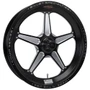Billet Specialties Comp 5 Front Runner 17x3.5 Strange Ultra (2011+) Spindle Mount Black Anodized Drag Wheel CSFB3735U217