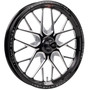 Billet Specialties Comp 8 Front Runner 17x3.5 Anglia/Lamb Spindle Mount Black Anodized Drag Wheel CSFB8735AN17