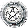 Billet Specialties Comp 5 Non-BeadLock 15x10 5x4.75 BC 4.50in BS Black Anodized Drag Wheel BCS035106145