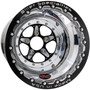 Billet Specialties Comp 5 Single Beadlock 15x10 5x4.50 BC 5.50in BS Black Anodized Drag Wheel BCSBL035106555