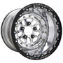 Billet Specialties Comp 7 Double Beadlock 15x10 5x4.50 BC 6.00in BS Polished Drag Wheel CDB075106560