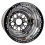 Billet Specialties Comp 8 Double Beadlock 16x16 5x4.50 BC 5.50in BS Black Anodized Drag Wheel BCD086166555