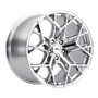 Voxx Replica Corvette CZ8-Style 19x10 5x4.75 BC +75mm Chrome Wheel CZ8 910-5475-75 C - face view