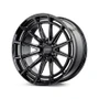 Vossen HFX-5 20x9.5 Satin Black wheel product photo