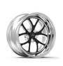 Weld Racing RT-S S76 15x9.33 / 5x4.75mm BP / 3.5in. BS Black Drag Wheel (Low Pad) - Non-Beadlock #76LB-509B35A